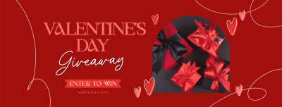 Valentine's Day Giveaway Facebook cover Image Preview