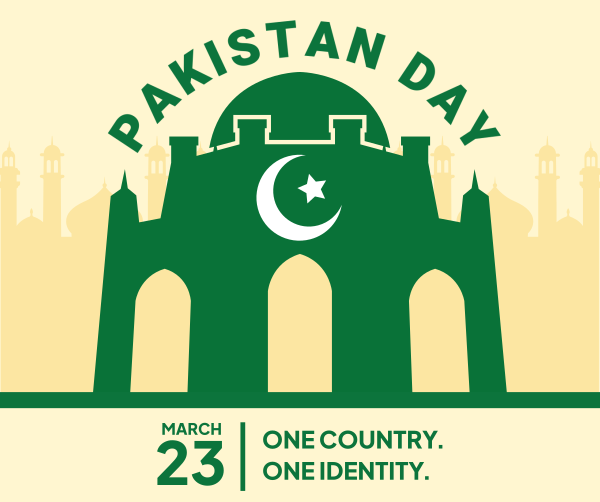Pakistan Day Celebration Facebook Post Design Image Preview