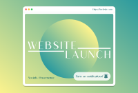 Gradient Planet Website Pinterest board cover Image Preview