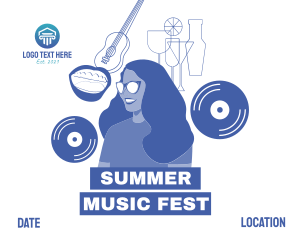 Summer Music Festival Facebook post
