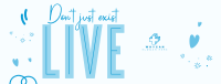 Live Your Life Facebook cover Image Preview