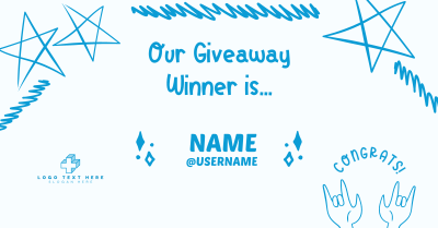 Giveaway Winner Announcement Facebook ad Image Preview