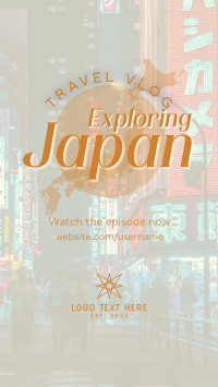 Japan Vlog Instagram Reel Design