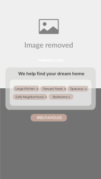 Your Dream Home Instagram story Image Preview