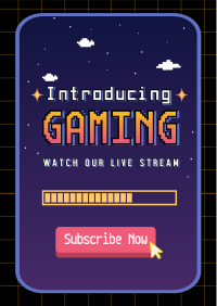 Introducing Gaming Stream Flyer Image Preview