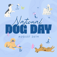 Cute Dog Day Instagram post Image Preview