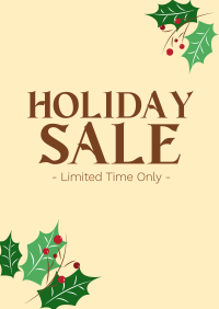 Holiday Sale Poster Image Preview
