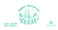 Midnight Mountain Valley Facebook Ad Design