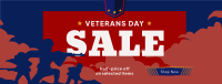 Remembering Veterans Sale Facebook Cover Design