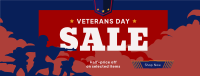 Remembering Veterans Sale Facebook cover Image Preview