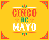 Happy Cinco De Mayo Facebook Post Design