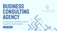 Business Consultant Facebook Event Cover Design