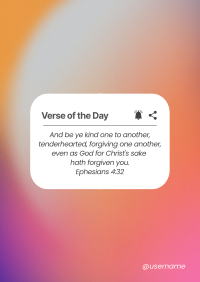 Verse of the Day Flyer Image Preview