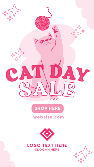Meow Day Sale Instagram story Image Preview