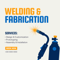 Welding Services Linkedin Post Design