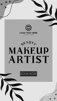 Book a Makeup Artist Instagram reel Image Preview