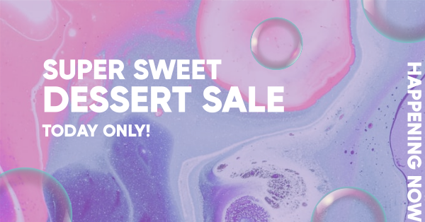 Sweet Sale Facebook Ad Design