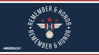 Honoring Our Heroes Facebook Event Cover Design
