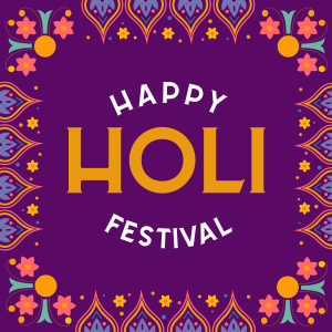 Holi Fest Instagram post Image Preview