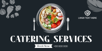 Catering Food Variety Twitter Post Design