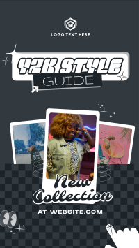 New Collection Y2K Style Guide TikTok Video Design