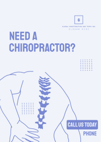 Book Chiropractor Services Poster Image Preview