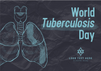 Tuberculosis Day Postcard Design