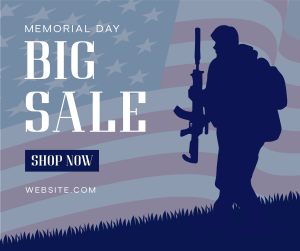 Memorial Sale Facebook post Image Preview