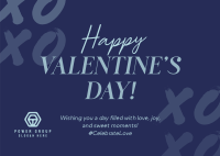 Celebrate Love this Valentines Postcard Design