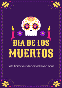 Dia De Los Muertos Poster Image Preview