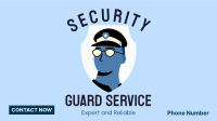 Security Guard Booking Facebook event cover Image Preview