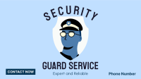 Security Guard Booking Facebook Event Cover Image Preview