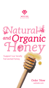Locally Harvested Honey TikTok Video Image Preview