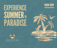 Experience Summer Facebook Post Design