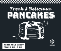 Retro Pancakes Facebook post Image Preview