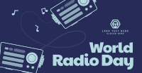 Radio Day Event Facebook ad Image Preview