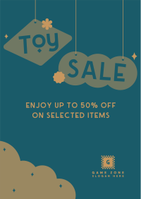 Cute Toys Sale Promo Poster Image Preview