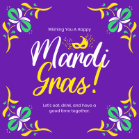 Mardi Gras Flo Corners Instagram post Image Preview
