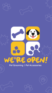 Pet Store Now Open TikTok video Image Preview
