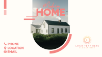 Modern Home Facebook Event Cover Design