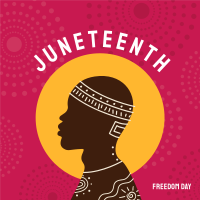 Beautiful Juneteenth Man Instagram post Image Preview