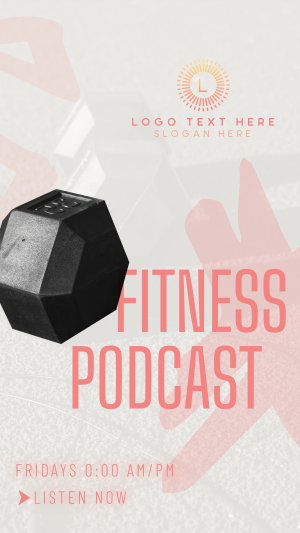 Modern Fitness Podcast Instagram story Image Preview