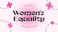 Women Equality Day Facebook event cover Image Preview