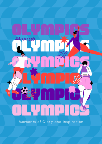 The Olympics Greeting Poster Image Preview