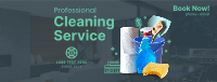 The Professional Cleaner Facebook cover Image Preview
