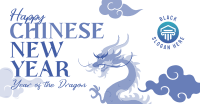 Dragon Chinese New Year Facebook Ad Design