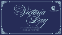 Victoria Day Greeting Facebook Event Cover Design