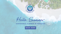 Summer Tour Facebook Event Cover Design