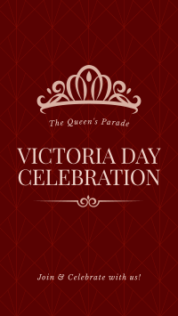 The Queen's Parade Facebook Story Design