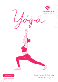 Yoga Class Poster Design